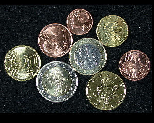 Finland Set of 8 Euro Coins